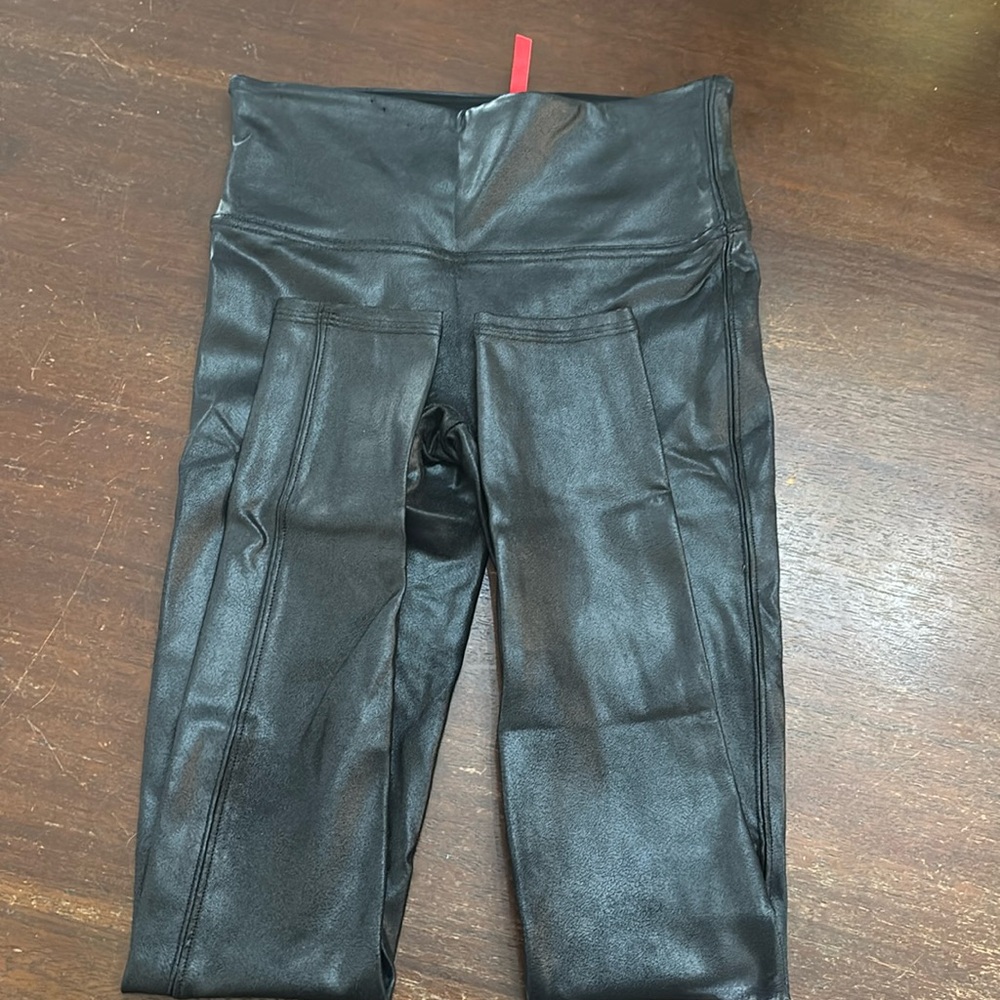 Spanx faux leather leggings‎